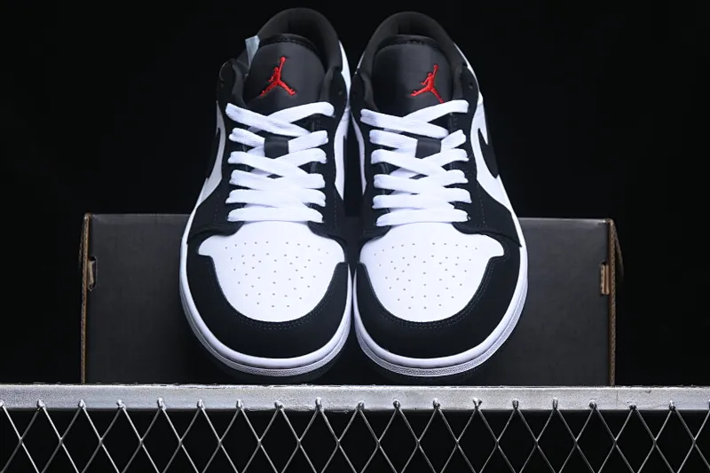 All categories Air Jordan Jordan series basketball shoes Air Jordan 1 Low Air Jordan 1 Low "Panda" AJ1 Joe 1 black and white panda low-top cultural and casual sneakers HF3188-106